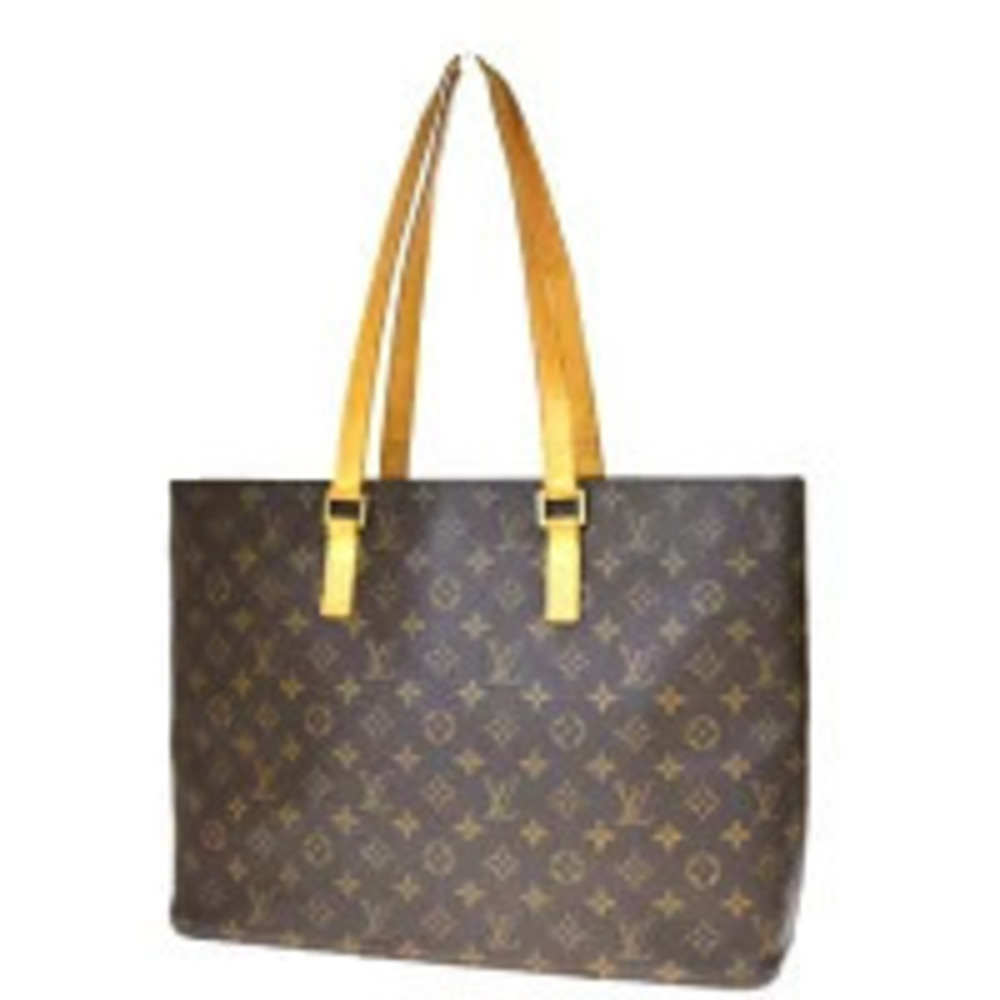 Louis Vuitton Luco Tote Bag Shoulder Monogram Leather